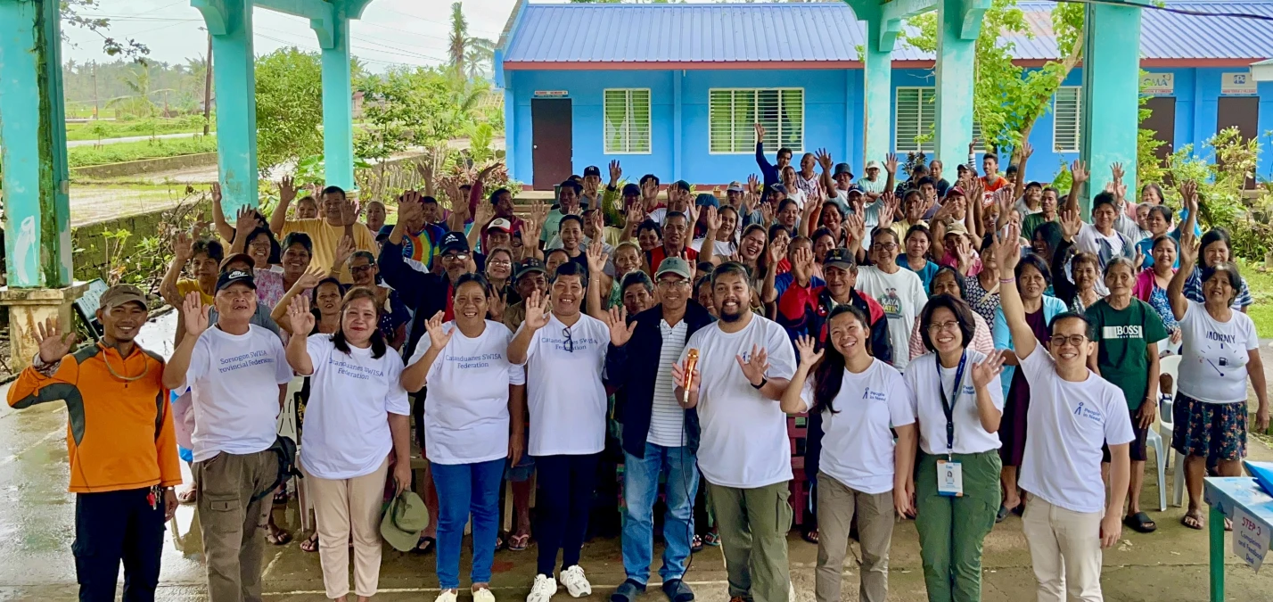 We successfully delivered hygiene, dignity, and shelter assistance delivered to 1,250 families in Catanduanes before the yuletide season